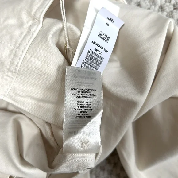 NWT Aritzia Wilfred Free Ascendant High-Rise Wide Leg Pants in Birch - Sz 00 - Picture 8 of 12